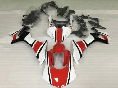 2015-2019 Yamaha YZF 1000 R1 Motorcycle Fairing - White Red Black Australia