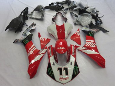 2015-2019 Yamaha YZF 1000 R1 Motorcycle Fairings - White Red Black Green Monster Milwaukee 11 Australia