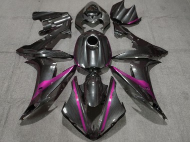 2004-2006 Yamaha YZF 1000 R1 Motorcycle Fairings - Carbon Fiber Style Pink Australia