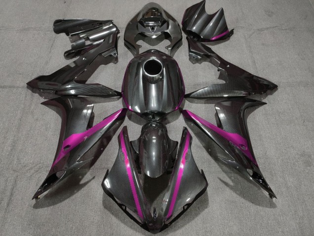 2004-2006 Yamaha YZF 1000 R1 Motorcycle Fairings - Carbon Fiber Style Pink Australia