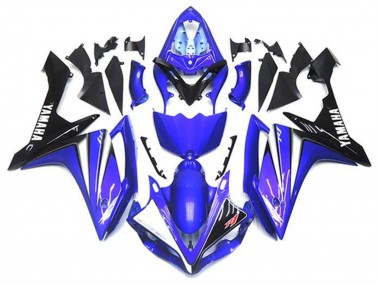 2007-2008 Yamaha YZF 1000 R1 Motorcycle Fairing Kits - Blue White Black Australia