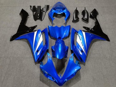 2007-2008 Yamaha YZF 1000 R1 Motorcycle Fairing - Blue White Black Australia