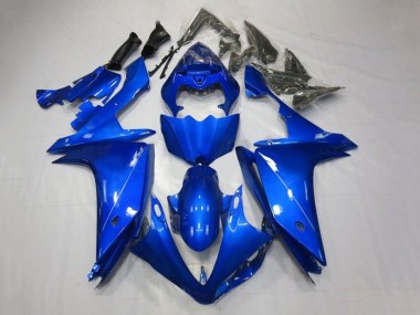 2007-2008 Yamaha YZF 1000 R1 Motorcycle Fairings - Blue Australia