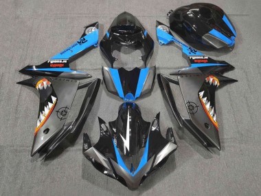 2007-2008 Yamaha YZF 1000 R1 Motorcycle Fairings - Glossy Black Blue Silver Orange White Shark Australia