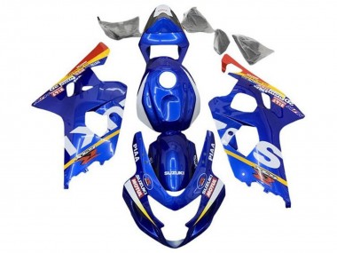 2004-2005 Suzuki GSXR 600 / GSXR 750 Motorcycle Fairings - Blue White Yellow Red Australia