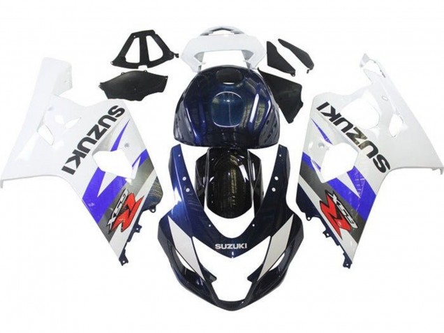 2004-2005 Suzuki GSXR 600 / GSXR 750 Motorcycle Fairings - White Blue Black Red Australia