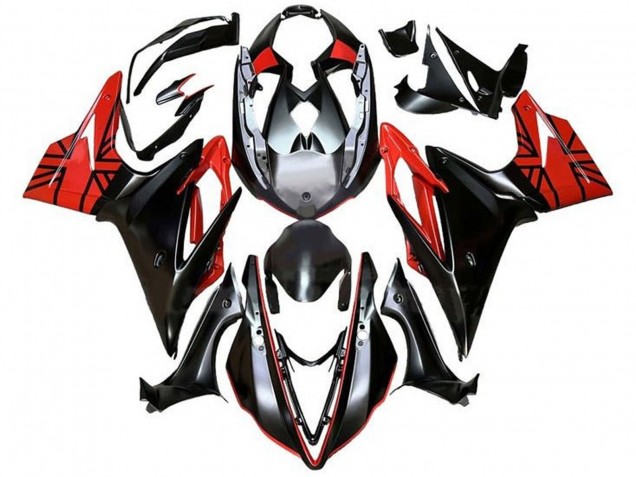 2013-2016 Triumph Daytona 675 Triple Motorcycle Fairings - Silver Red Glossy Black Australia
