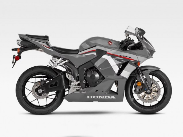 2009-2012 Honda CBR600RR F5 Motorcycle Fairings - Grey White Red Australia