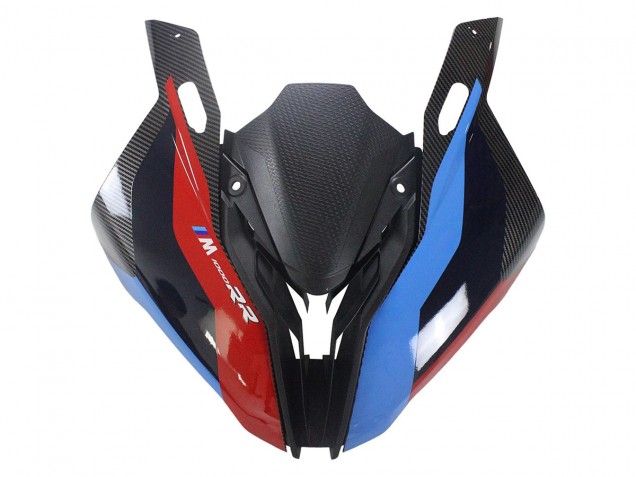 2023-2024 BMW S1000RR Motorcycle Fairings - Blue Red Carbon Fiber Australia