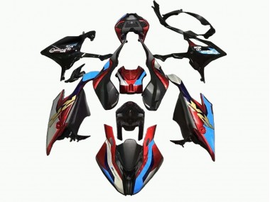 2019-2022 BMW S1000RR Motorcycle Fairing - Black Blue Red Gold Australia