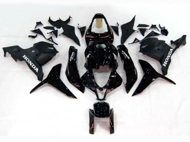 2009-2012 Honda CBR600RR Motorcycle Fairing - Glossy Black Australia