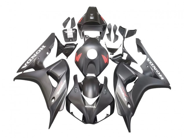 2006-2007 Honda CBR1000RR Motorcycle Fairings - Matte Black Australia