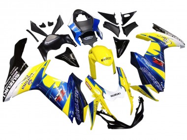 2011-2024 Suzuki GSXR 600/750 Motorcycle Fairings - Yellow Blue White Black Corona Extra Alstare Australia