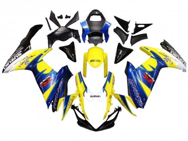 2011-2024 Suzuki GSXR 600/750 Motorcycle Fairings - Yellow Blue White Black Corona Extra Alstare Australia