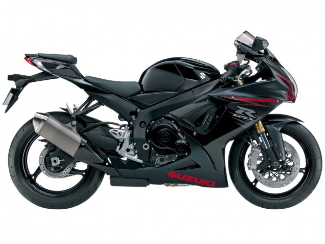 2011-2024 Suzuki GSXR 600/750 Motorcycle Fairings - Matte Black Red Australia