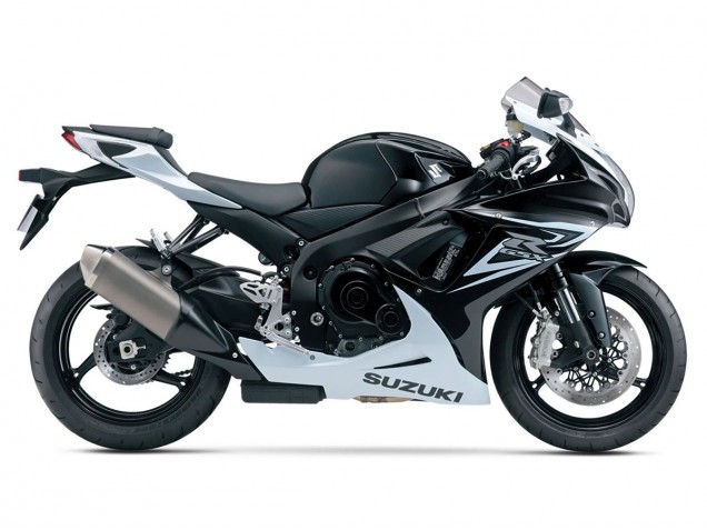 2011-2024 Suzuki GSXR 600/750 Motorcycle Fairings - White Australia