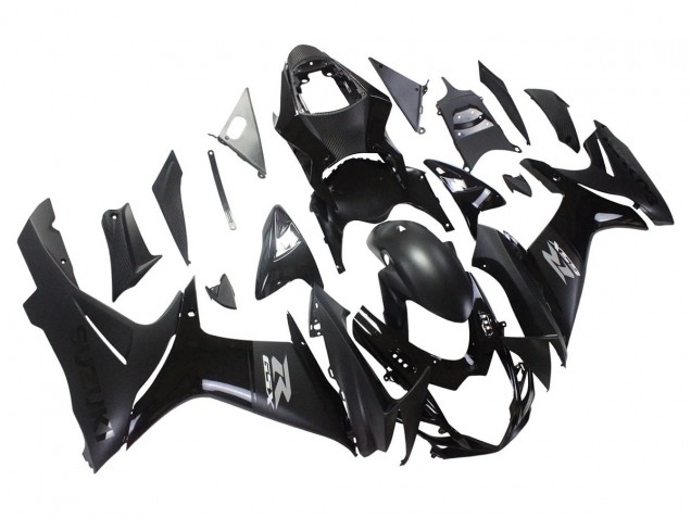 2011-2024 Suzuki GSXR 600/750 Motorcycle Fairings - Matte Black Glossy Black Australia