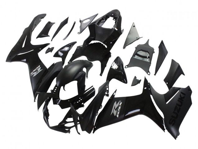 2011-2024 Suzuki GSXR 600/750 Motorcycle Fairings - Matte Black Glossy Black Australia