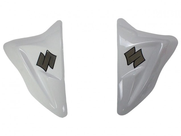 2011-2024 Suzuki GSXR 600/750 Motorcycle Fairings - White Glossy Black Red Decal Australia