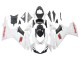 2011-2024 Suzuki GSXR 600/750 Motorcycle Fairings - White Glossy Black Red Decal Australia