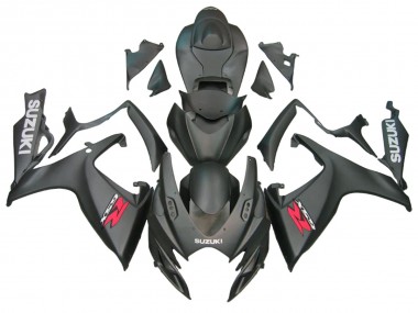 2006-2007 Suzuki GSXR 600/750 Motorcycle Fairings - Matte Black Australia