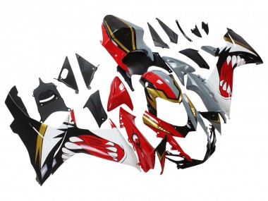 2011-2024 Suzuki GSXR 600/750 Motorcycle Fairings - Red Gold Grey Black White Shark Australia