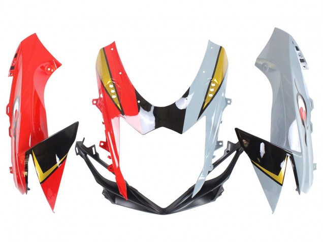 2011-2024 Suzuki GSXR 600/750 Motorcycle Fairings - Red Gold Grey Black White Shark Australia
