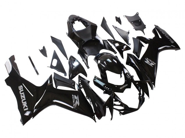 2011-2024 Suzuki GSXR 600/750 Motorcycle Fairings - Glossy Black Australia