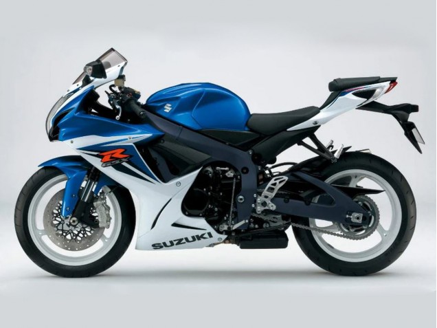 2011-2024 Suzuki GSXR 600/750 Motorcycle Fairings - Blue White Australia