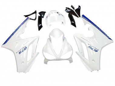 2006-2008 Triumph Daytona 675 Motorcycle Fairings - White Blue Australia