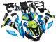 2015-2019 Yamaha YZF R1 Motorcycle Fairings - Blue Green Black Shark Australia