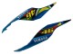 2015-2019 Yamaha YZF R1 Motorcycle Fairings - Blue Green Black Shark Australia