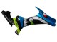 2015-2019 Yamaha YZF R1 Motorcycle Fairings - Blue Green Black Shark Australia