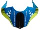 2015-2019 Yamaha YZF R1 Motorcycle Fairings - Blue Green Black Shark Australia