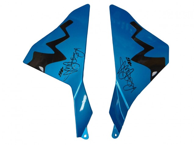 2015-2019 Yamaha YZF R1 Motorcycle Fairings - Blue Green Black Shark Australia