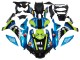 2015-2019 Yamaha YZF R1 Motorcycle Fairings - Blue Green Black Shark Australia
