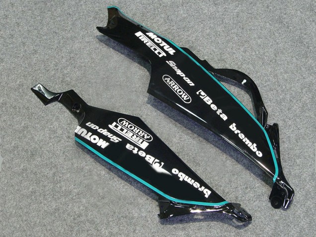 2006-2007 Suzuki GSXR 600/750 Motorcycle Fairings - White Blue Yellow Corona Alstare Australia