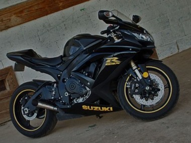 2001-2003 Suzuki GSXR 600 Motorcycle Fairings - Black Australia