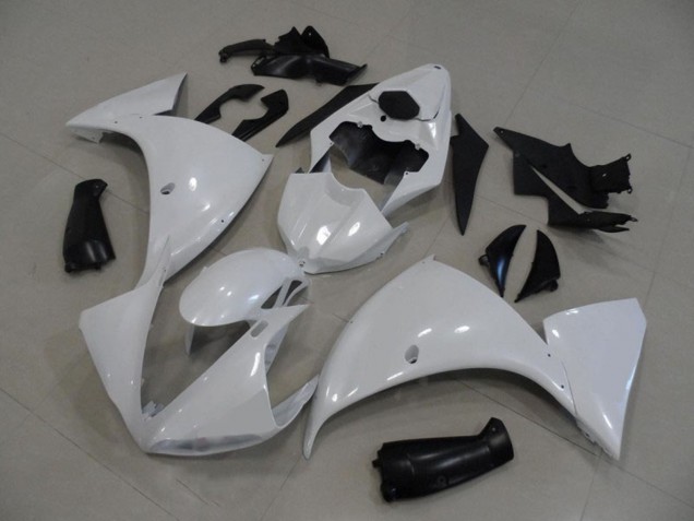 2009-2011 Yamaha YZF R1 Motorcycle Fairings - White Australia