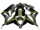2007-2008 Honda CBR600RR Motorcycle Fairings - Glossy Black High Viz Yellow Australia
