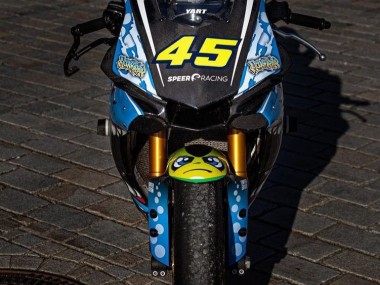 2015-2019 Yamaha YZF R1 Motorcycle Fairings - Blue Yellow Shark Australia