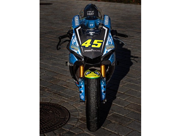 2015-2019 Yamaha YZF R1 Motorcycle Fairings - Blue Yellow Shark Australia