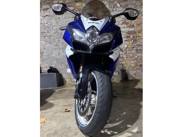 2008-2010 Suzuki GSXR 600/750 Motorcycle Fairings - White Blue Red Australia