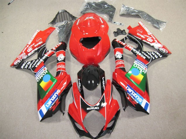 2004-2005 Suzuki GSXR 600 Motorcycle Fairings - Red Blue Green Black JOMO Australia