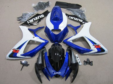 2006-2007 Suzuki GSXR 600 Motorcycle Fairings - White Blue Black Red Australia