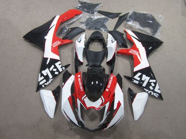 2011-2024 Suzuki GSXR 600 Motorcycle Fairings - Black Red White Australia