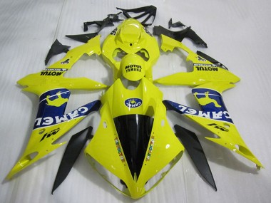 2004-2006 Yamaha YZF R1 Motorcycle Fairings - Yellow Blue Black White Camel Motul Australia