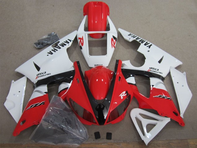 2009-2011 Yamaha YZF R1 Motorcycle Fairing - White Red Black Australia