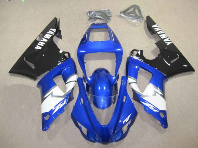 2012-2014 Yamaha YZF R1 Motorcycle Fairing Kits - Blue White Glossy Black Australia