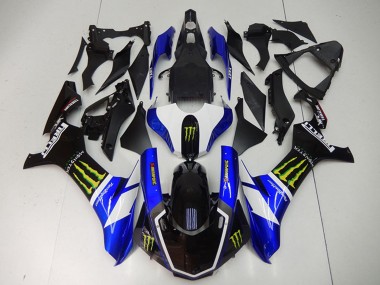 2015-2019 Yamaha YZF R1 Motorcycle Fairings - Blue White Glossy Black Green Monster Australia